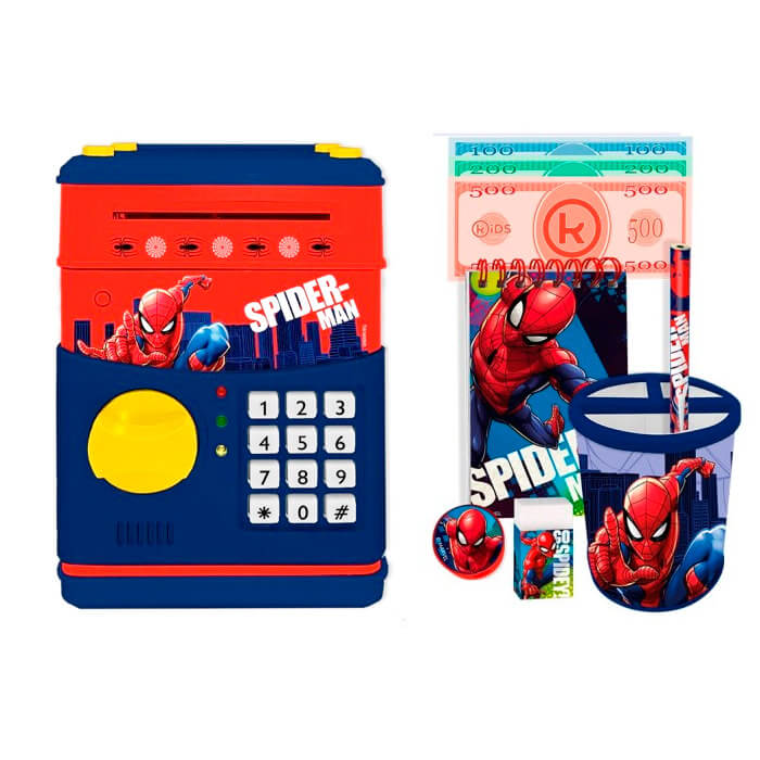 Set Seif cu accesori Spider-man MV16010