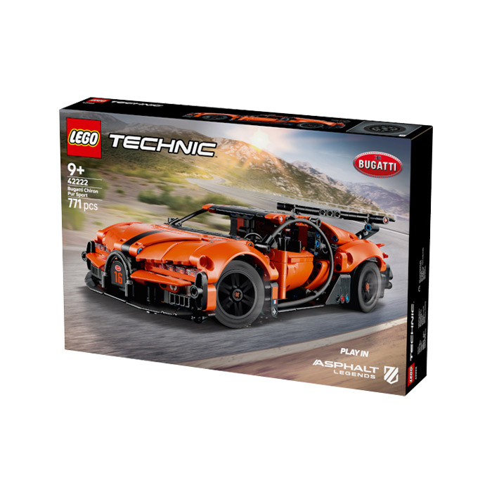 Lego Tehnic Гиперкар Bugatti Chiron Pur Sport 42222