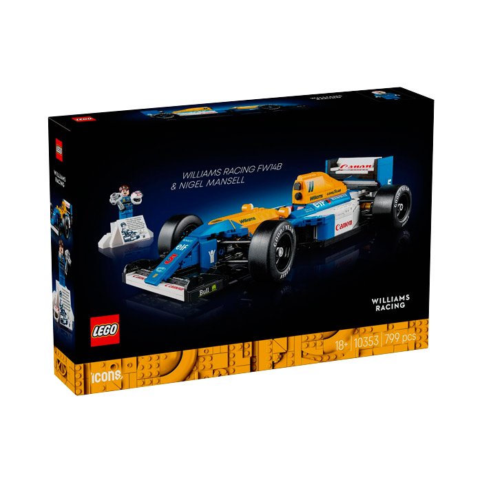 Lego Icons Williams Racing FW14B si Nigel Mansell 10353