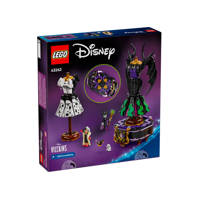 Lego Disney Rochiile lui Maleficent si Cruella De Vil 43262