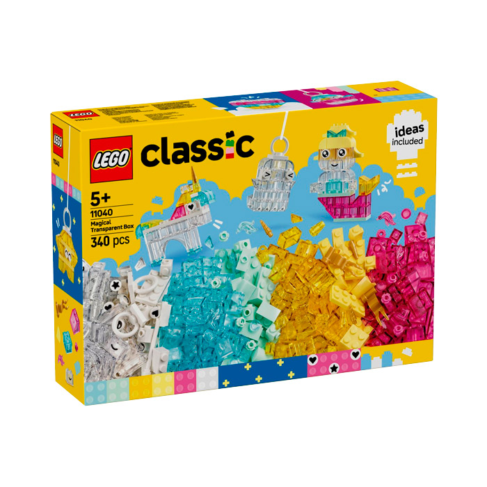 Lego Clessic Cutie transparenta magica 11040