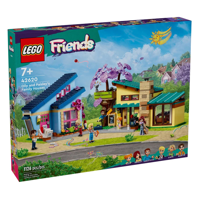 Lego Семейные дома Олли и Пейсли 42620