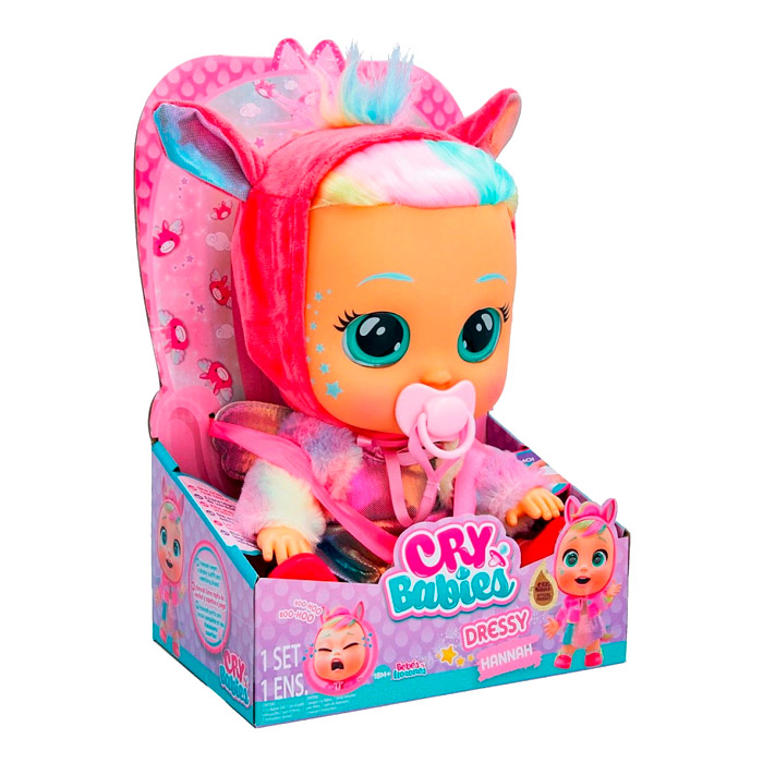 Кукла Cry Babies Dressy Hannah IMC088436