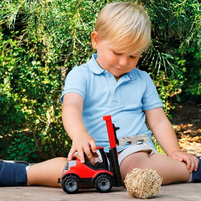 Погрузчик вилочный с поддоном "Lena" Truckies 01635