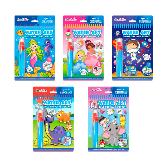 Carte de colorat cu apa B230207