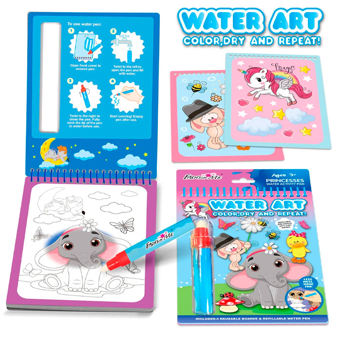 Раскраска водой B230207