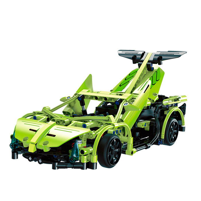 Constructor cu telecomanda CaDa Green Lamborghini C51007W