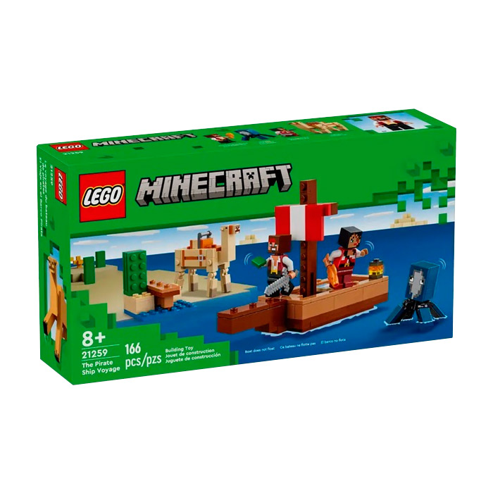 Lego Путешествие на пиратском корабле 21259