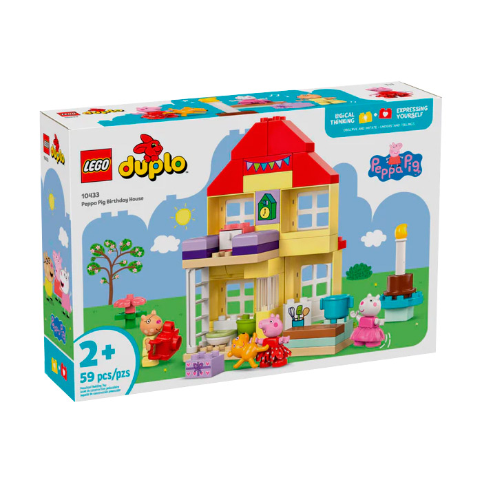 Lego Домик для дня рождения свинки Пеппы 10433