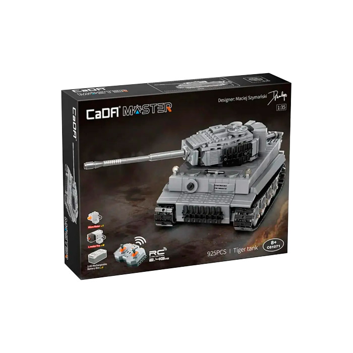 Constructor cu telecomanda CaDa Tiger Tank C61071W