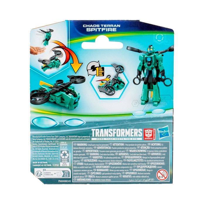 Transformers Chaos Terran Spitfire "Earth Spark" F8663