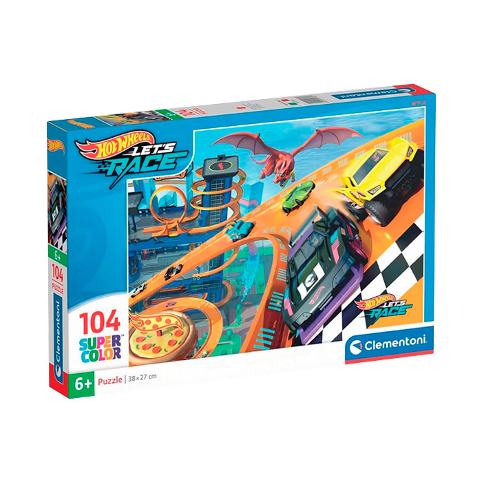 Puzzle 104 Hot Wheels 25760