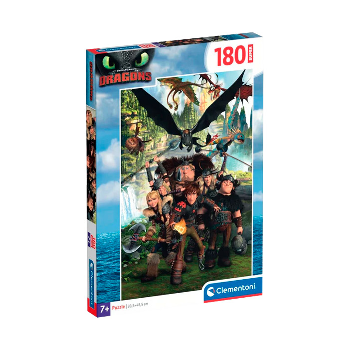Puzzle 180 "Super Dragontrainer" 29793