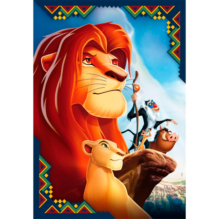 Puzzle 104 "Lion King" 25052
