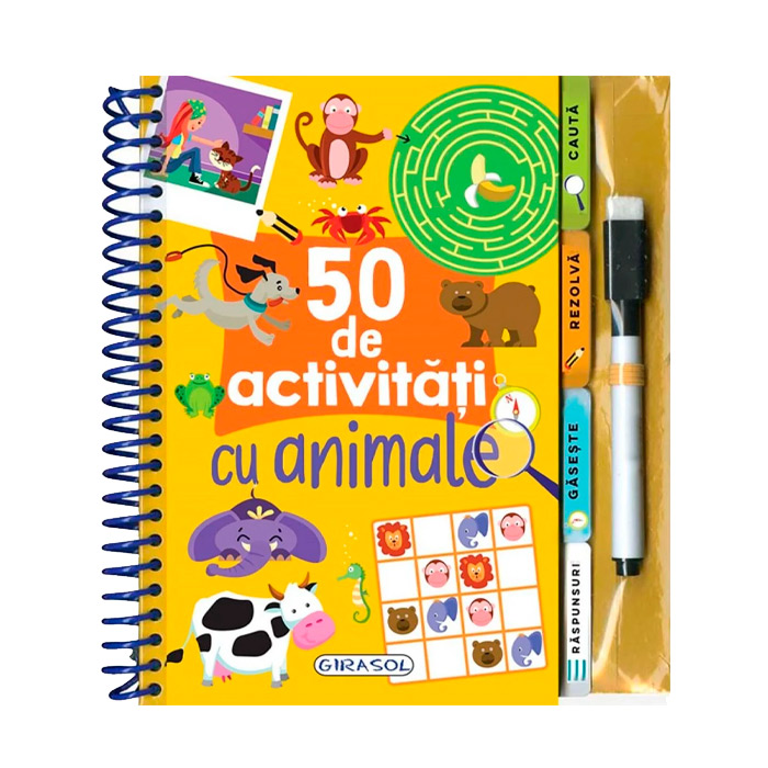 50 de activitati cu animale_Girasol 243915