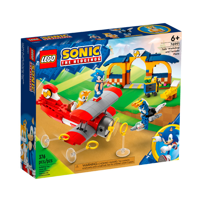 Lego Мастерская Тейлза и самолет "Торнадо" 76991