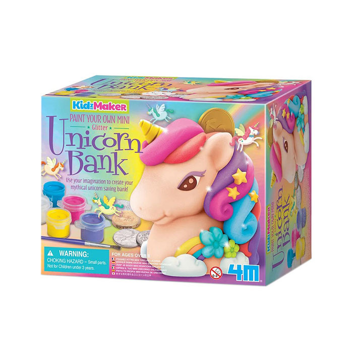 Раскрасьте копилку-единорога 00-04778