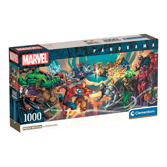 Puzzle 1000 + Poster "Marvel" 37056