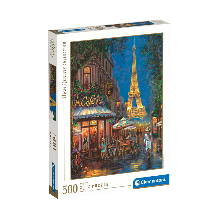 Puzzle 500 "Night at the Eiffel cafe" 35571