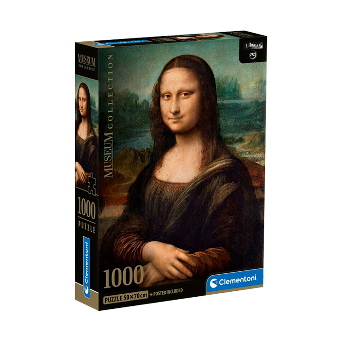 Puzzle 1000 +Poster Museum " Mona Lisa" 37085