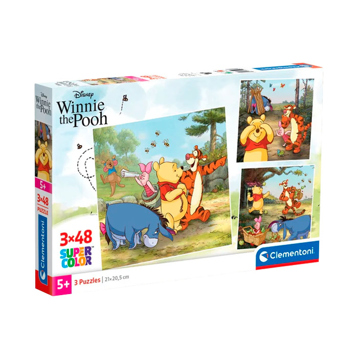 Puzzle 3x48 Disney Winnie 25063