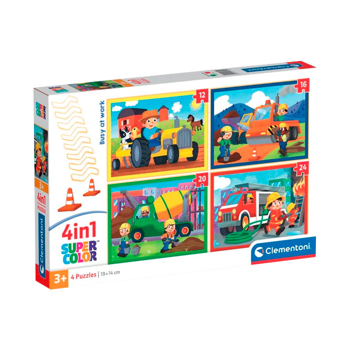 Puzzle 4-in-1 Clementoni 21741