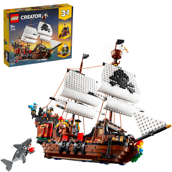 Lego Creator 3-in-1 Nava de Pirati 31109