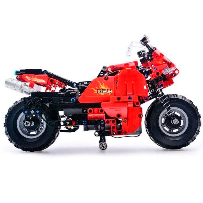 Constructor cu R/C "Race Track Motorcycle" CaDa C51024W