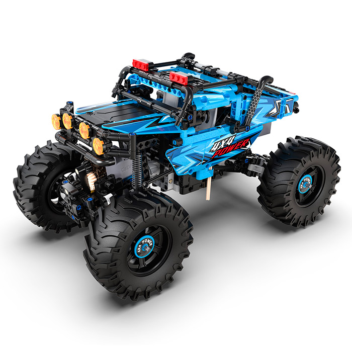 Constructor cu R/C "4x4 Power Monster Truck" CaDa C61008W
