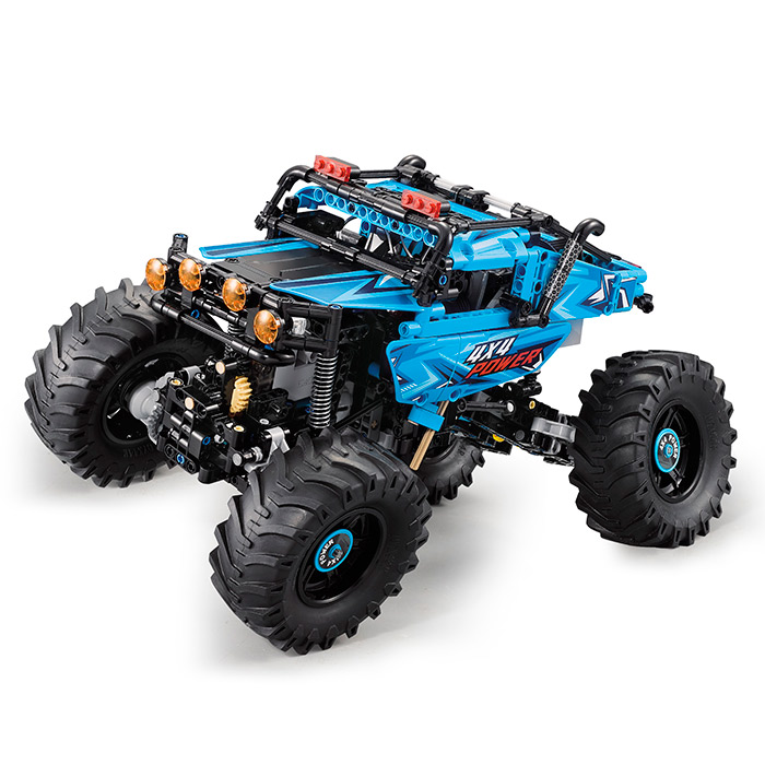 Foto Constructor cu R/C "4x4 Power Monster Truck" CaDa C61008W Constructor cu R/C "4x4 Power Monster Truck" CaDa C61008W