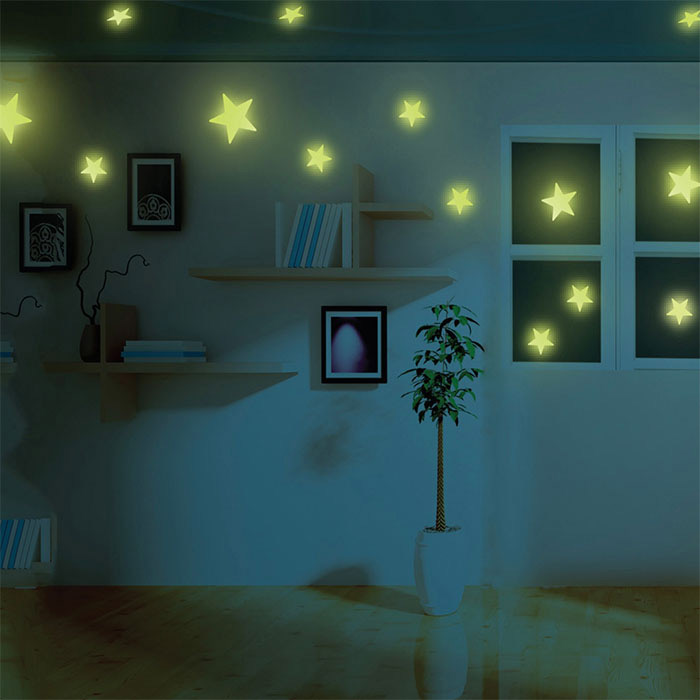 Светящиеся наклейки Мини звезды 00-05221