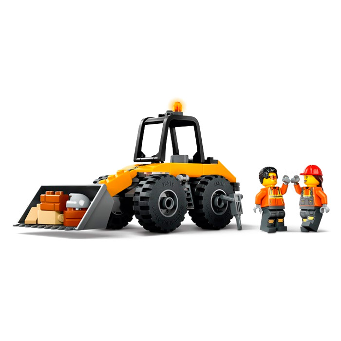 Lego City, Incarcator pe roti galben pentru constructii 60450