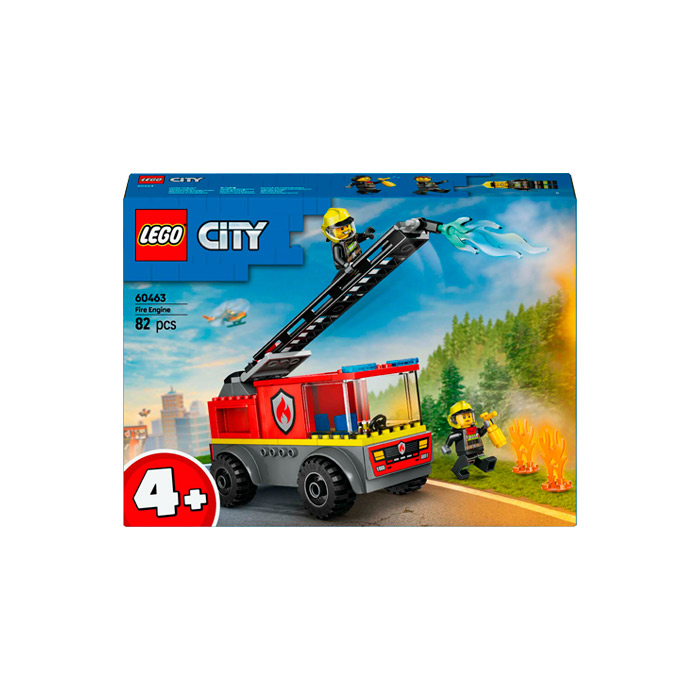 Lego City, Autospeciala de pompieri cu scara 60463