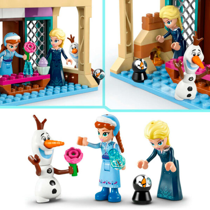 Lego Disney Frozen Castelul Arendelle din Regatul de gheata 43265