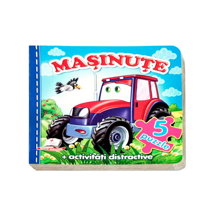 Carte cu puzzle Masinute 661475