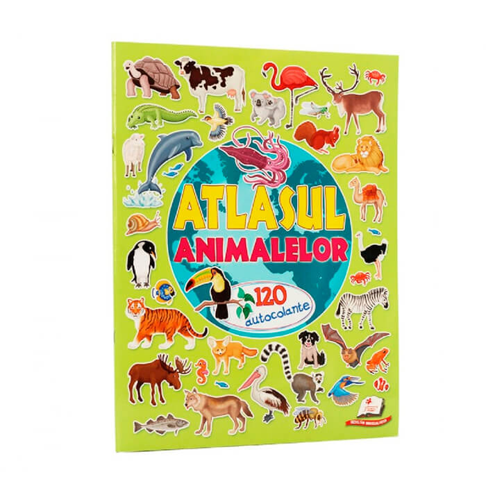 Atlasul animalelor cu autocolante 475510