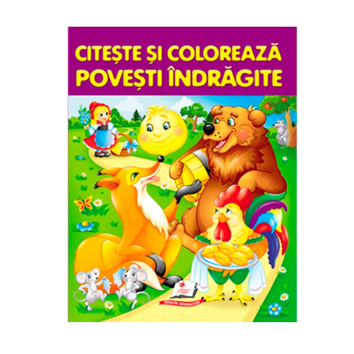 M. carte de color. Citeste si coloreaza 4