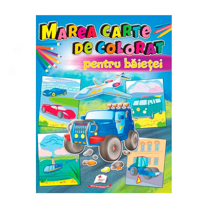 M. carte de color. pentru baietei 476760