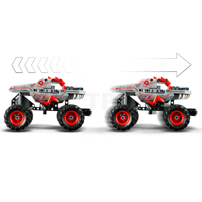 Lego Technic Monster Jam ThunderROARus cu motor cu arc 42200