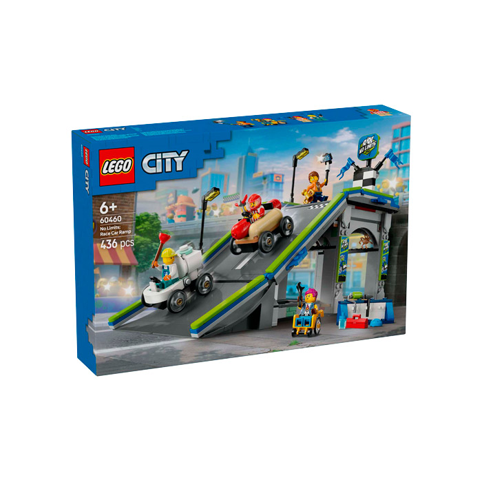 Lego City Rampa pentru curse  masini60460