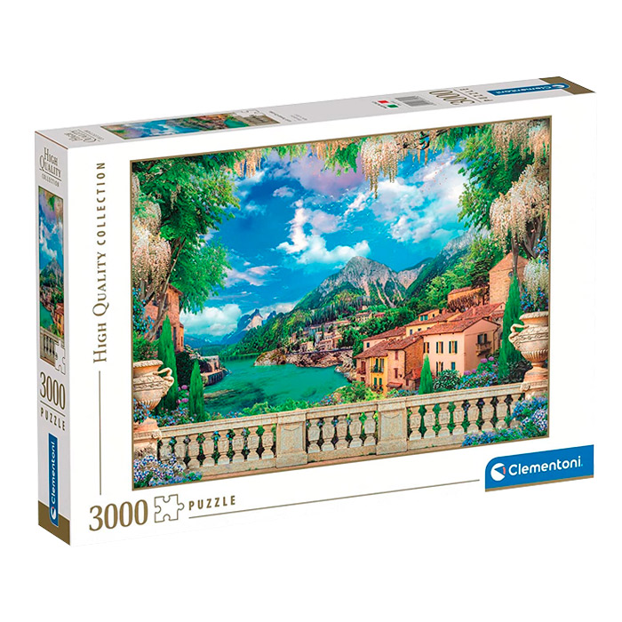 Puzzle 3000Terasa luxurianta pe lac 33553