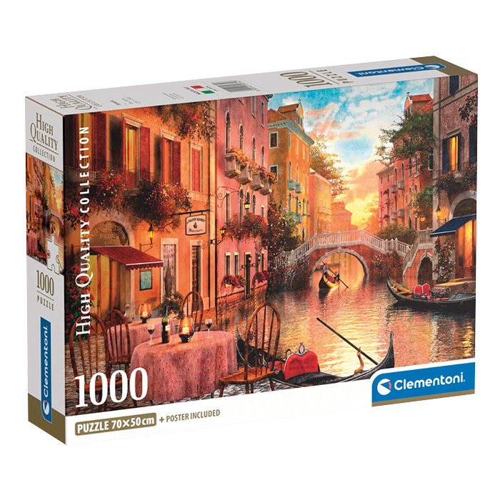 Пазлы 1000 +Постер Венеция 39774