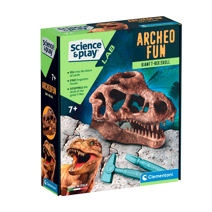 Научный набор Раскопки черепа тираннозавра 61376