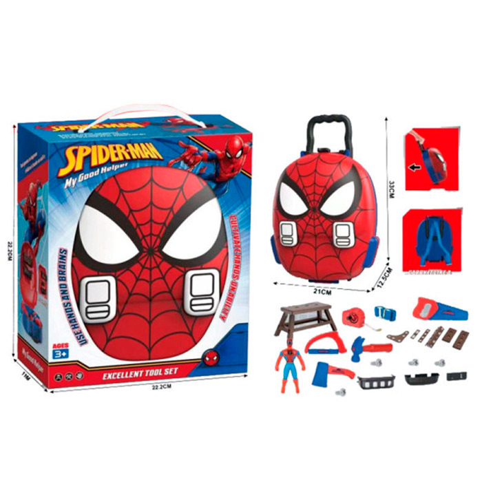 Set de instrumente in valiza "Spider-Man" 006