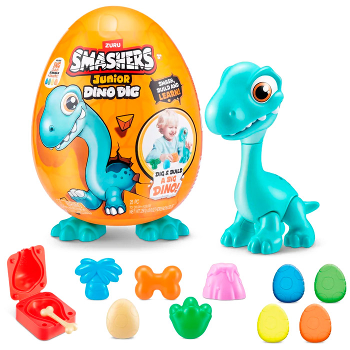 Ou surpriza cu dinozaur Smashers Junior-dino 74115