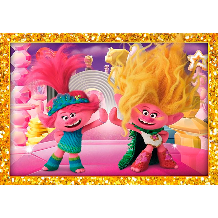 Puzzle 4in1 Trolls 3 21527
