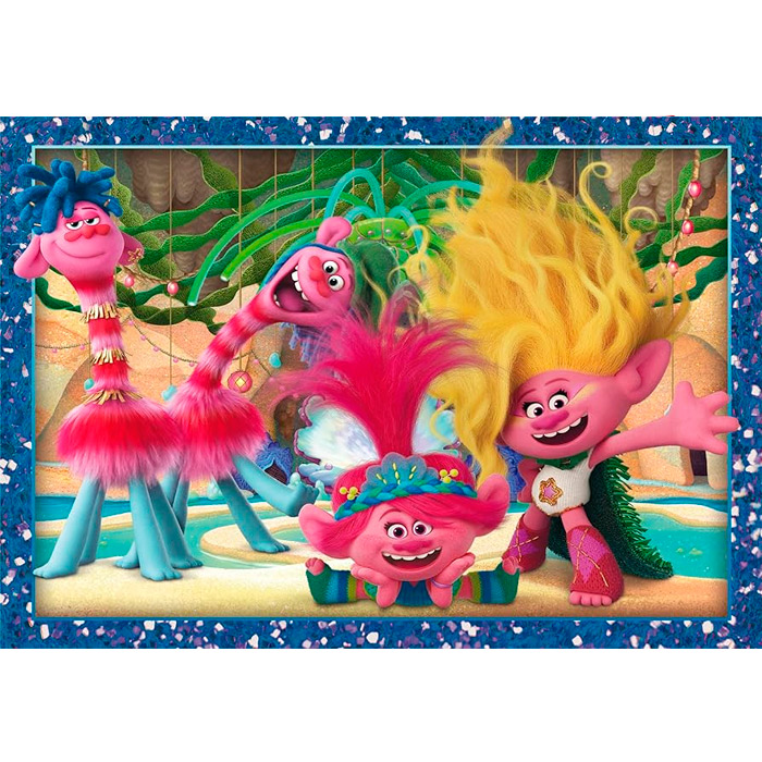 Puzzle 4in1 Trolls 3 21527