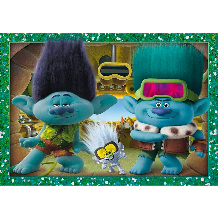 Puzzle 4in1 Trolls 3 21527
