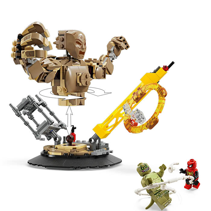 Lego Marvel Spider-Man Человек-паук против Песочный человек: Финальная битва 76280