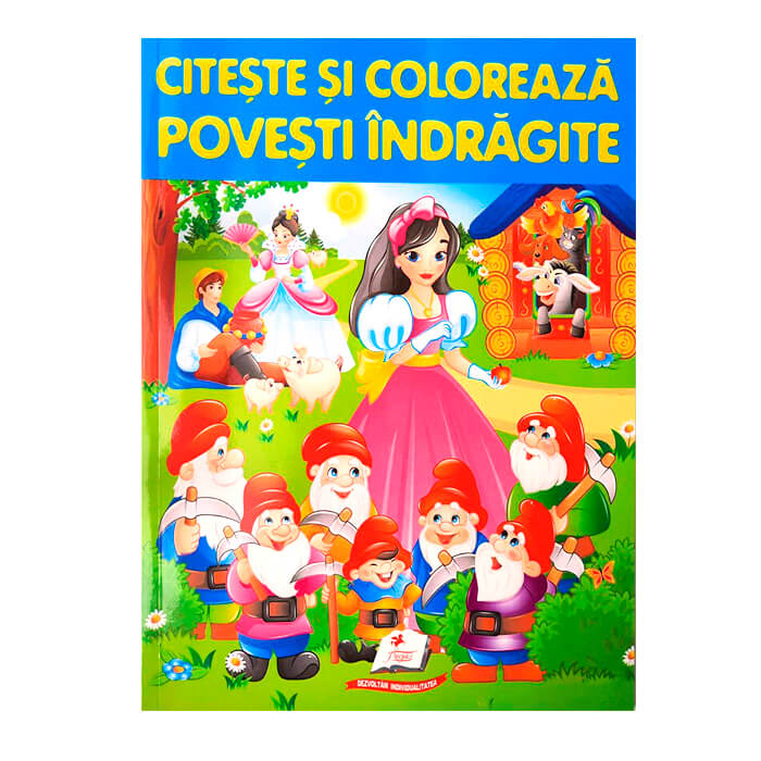 Citeste si coloreaza Pov. indragite 66278